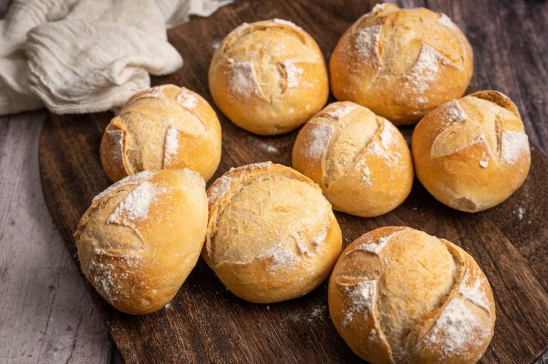 Schnelle Sonntagsbrötchen