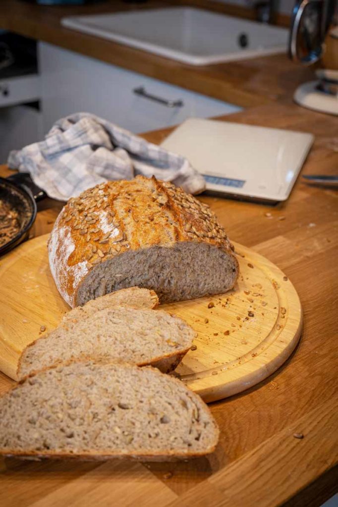 Sonnenblumenkernbrot