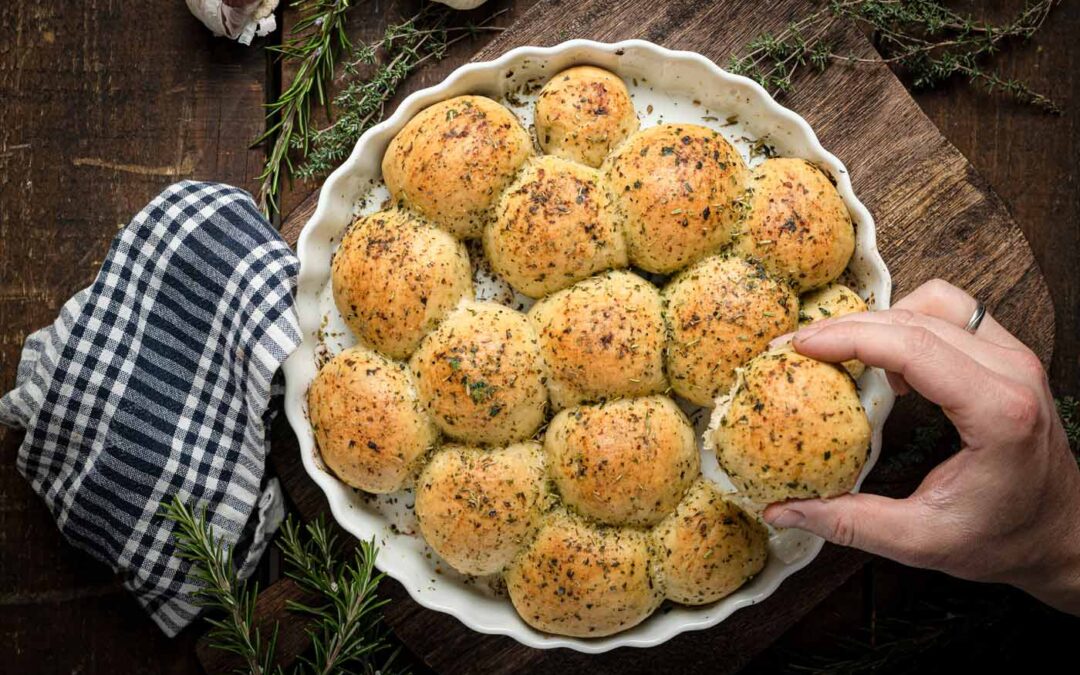 Kräuter-Partybrötchen Rezept