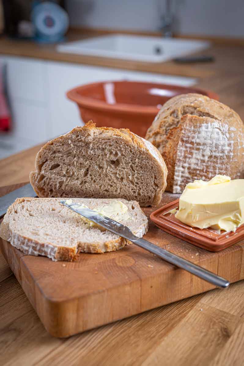 Weizensauerteig Brot