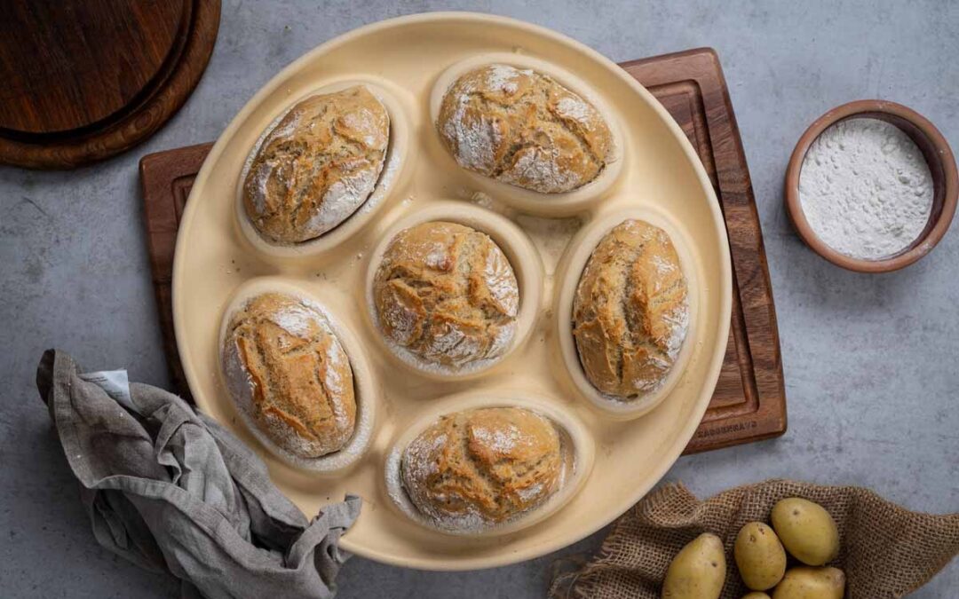 Dinkel-Kartoffel-Brötchen