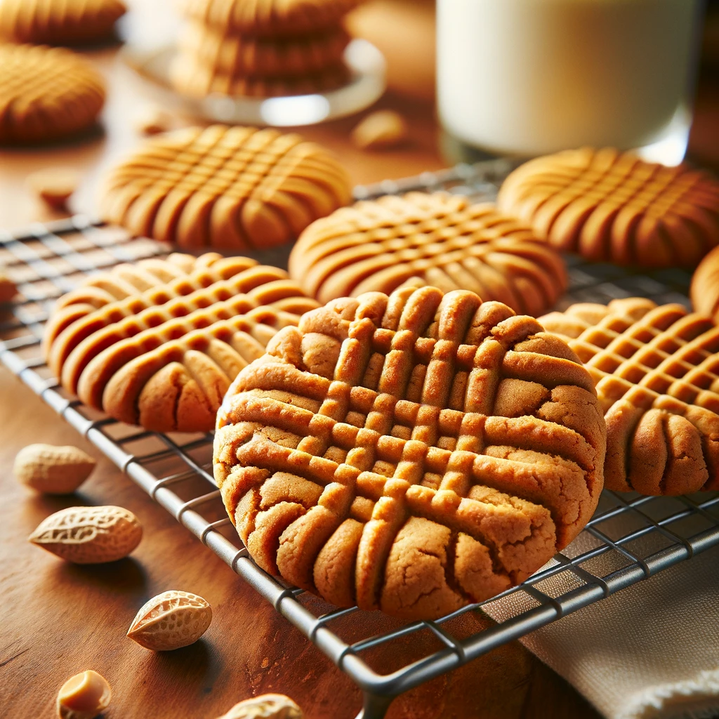 Mehlfreie Erdnussbutter-Kekse – Einfach & Glutenfrei