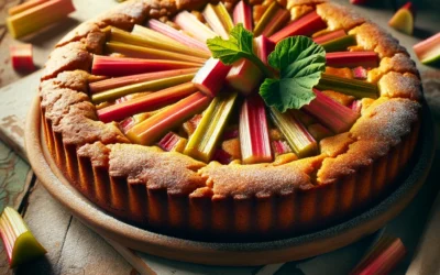 Rhabarber-Butter-Kuchen – Saftig, einfach & fruchtig