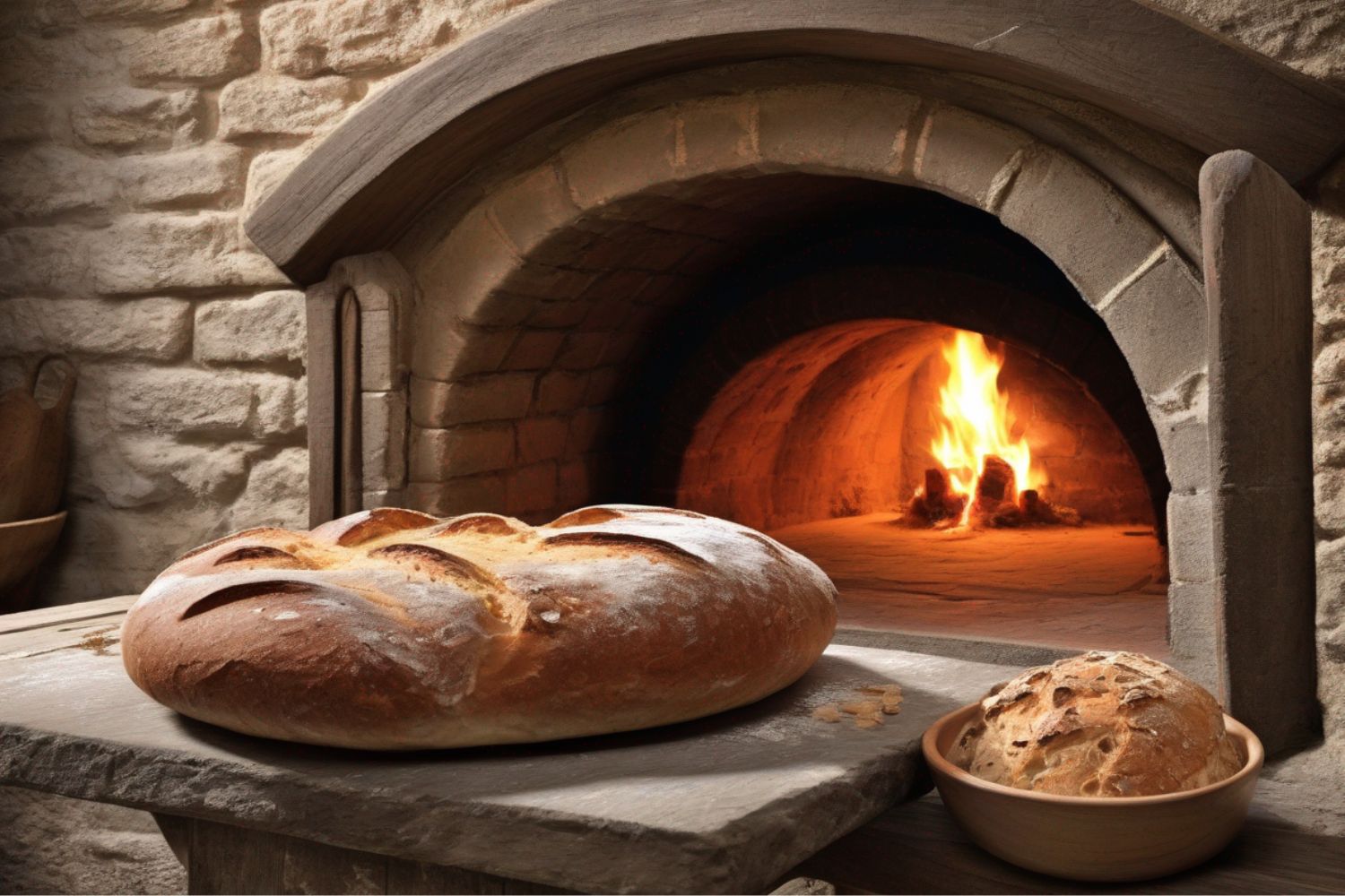 Die Geschichte des kulturellen und traditionellen Brotbackens