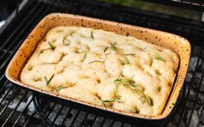 Rosmarin Focaccia vom Grill: Einfache Anleitung