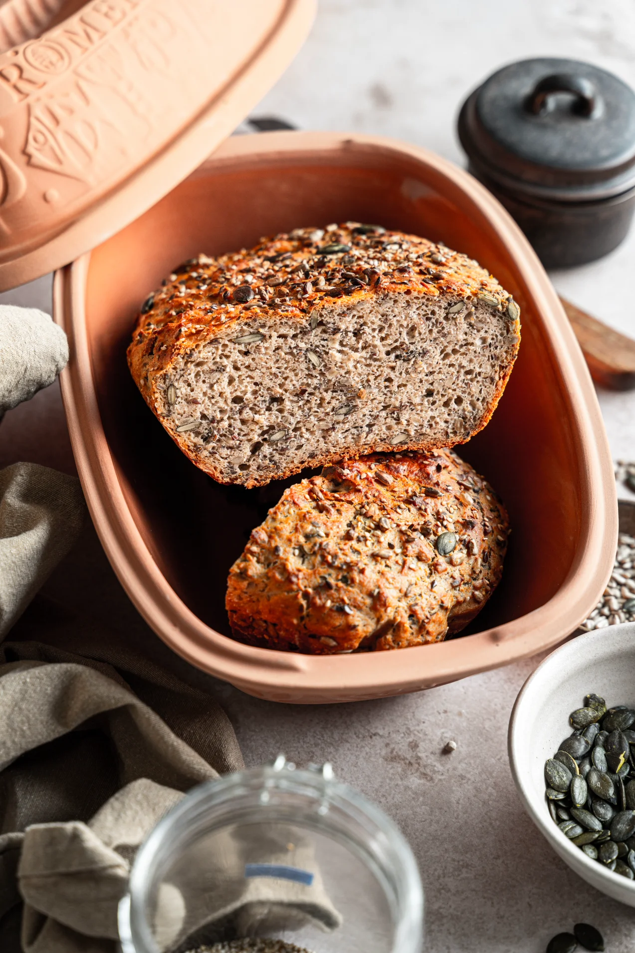 Schnelles Körnerbrot