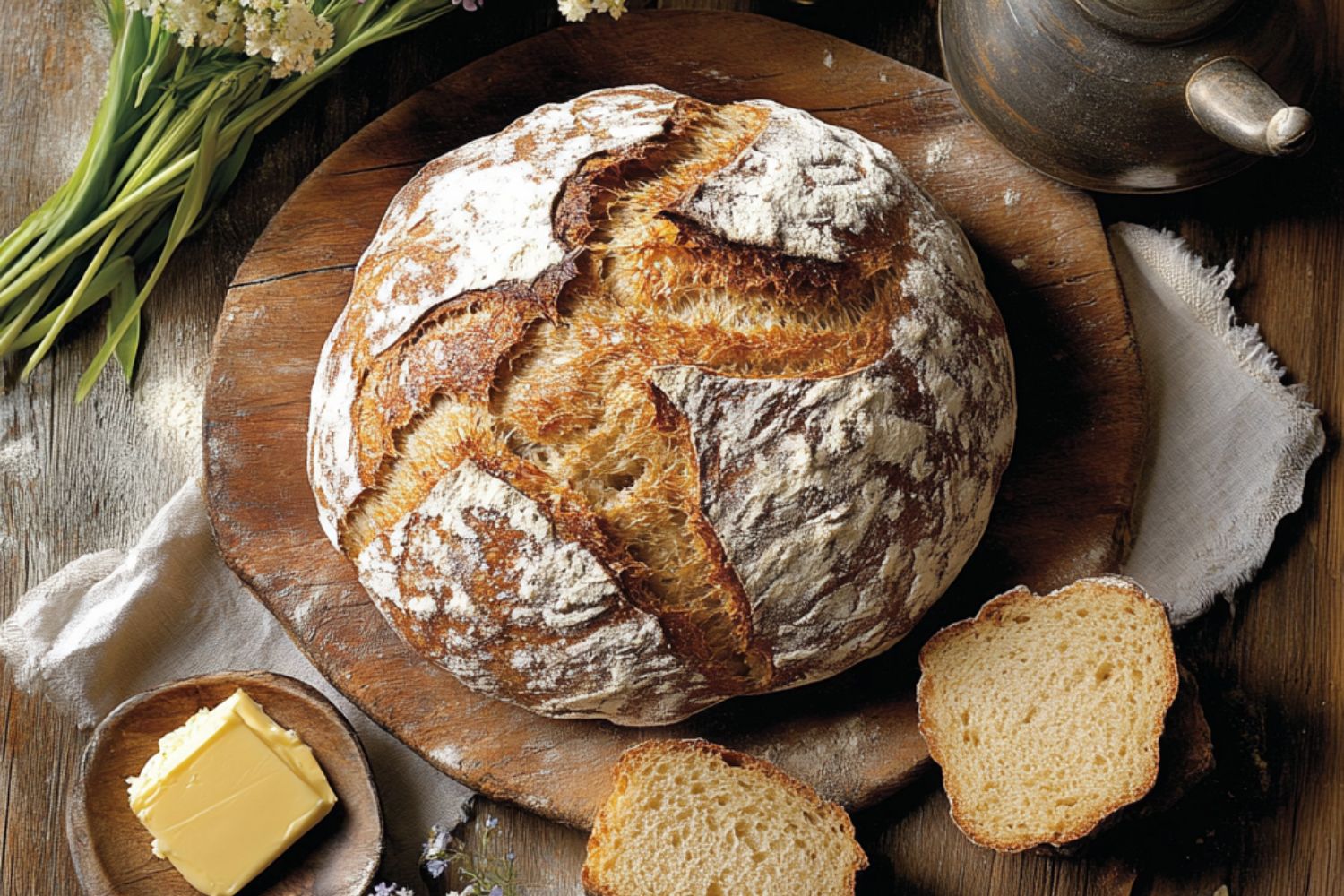 Almbrot Rezept – Rustikales Brot wie aus den Alpen selber backen