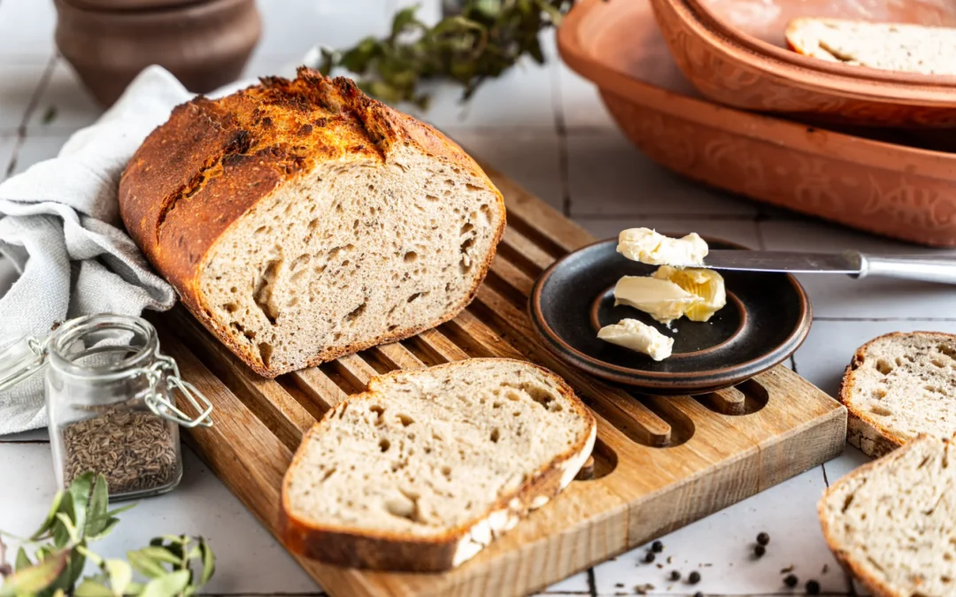 Einfaches Sauerteigbrot mit Kümmel – Rezept für herzhaften Genuss