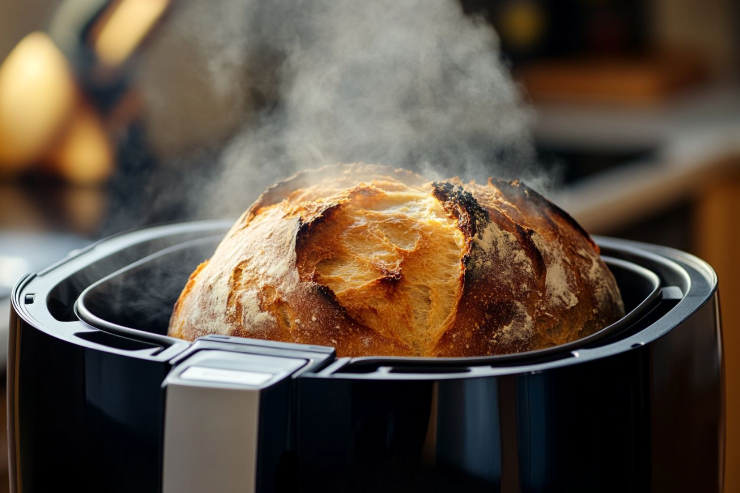 Brot backen in der Heißluftfritteuse – Schnell & energiesparend