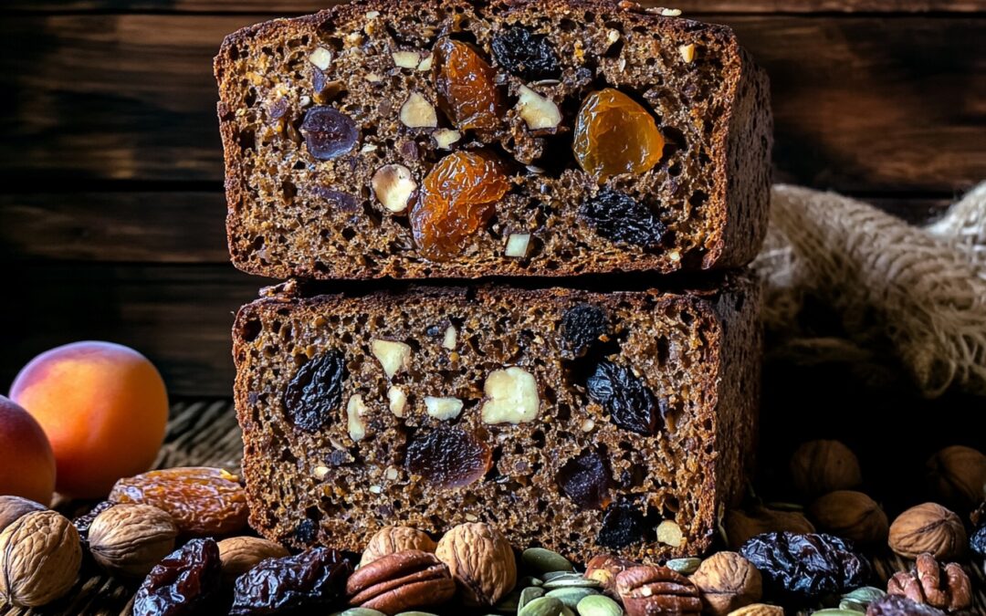 Sauerteigbrot mit Trockenobst & Nüssen – Winterliches Rezept