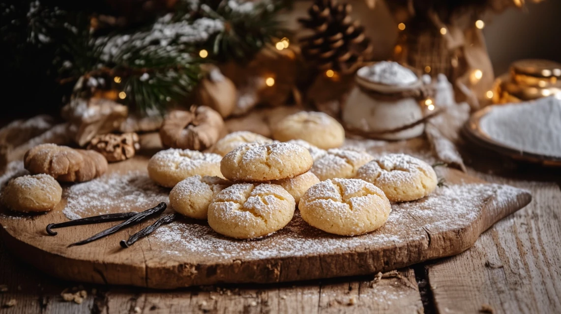 Vanille Puddingplätzchen