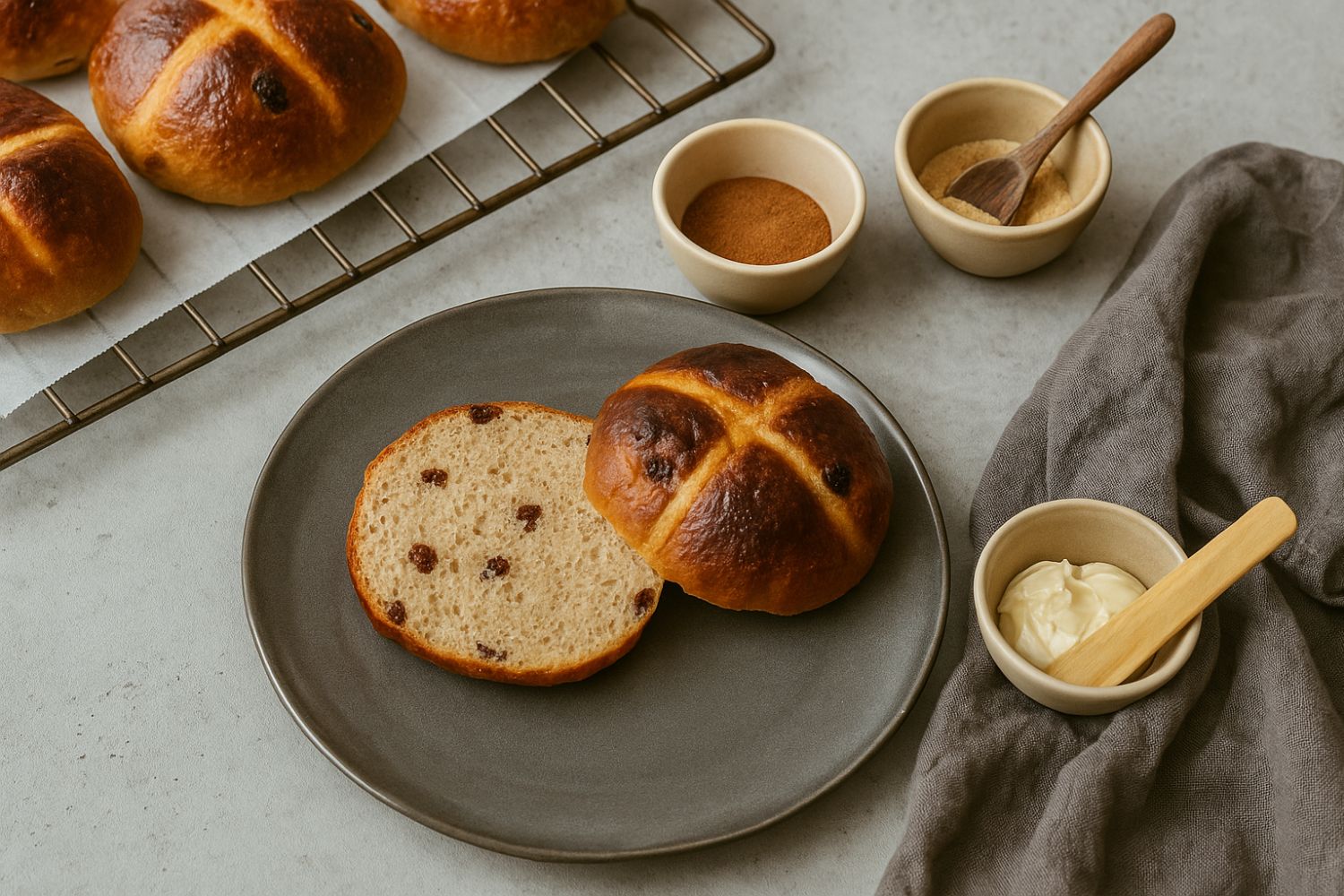 Rosinenbrötchen Rezept – Süß, fluffig & einfach gemacht