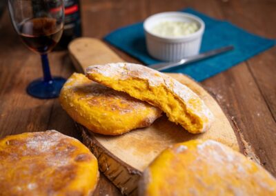 Bolo do Caco Rezept – Süßkartoffelbrot von Madeira