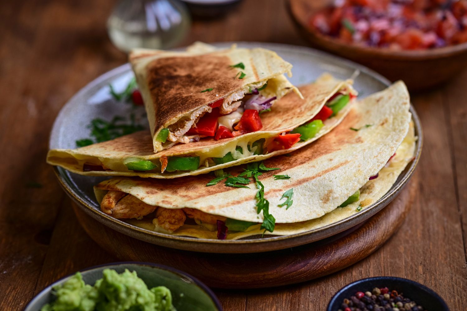 Chicken Quesadillas Rezept – Einfach & würzig mit Käse