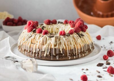 Himbeer-Donauwellen-Kranz – Einfach & Saftig backen