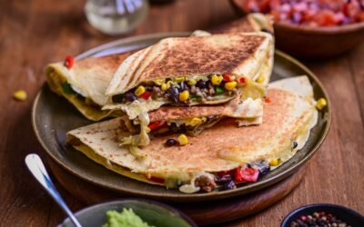 Quesadillas mit Rinderhack & Käse – Schnell & Herzhaft