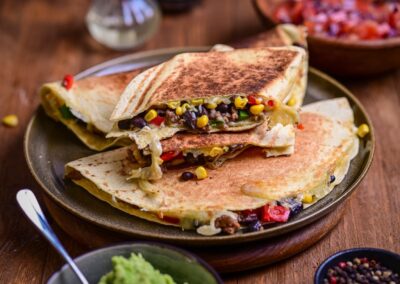 Quesadillas mit Rinderhack & Käse – Schnell & Herzhaft