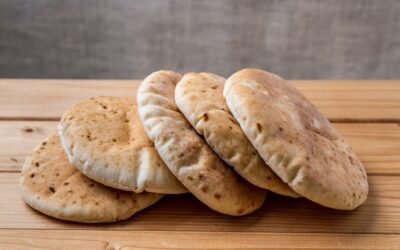Dinkel-Pita-Brote selber backen – einfaches Rezept