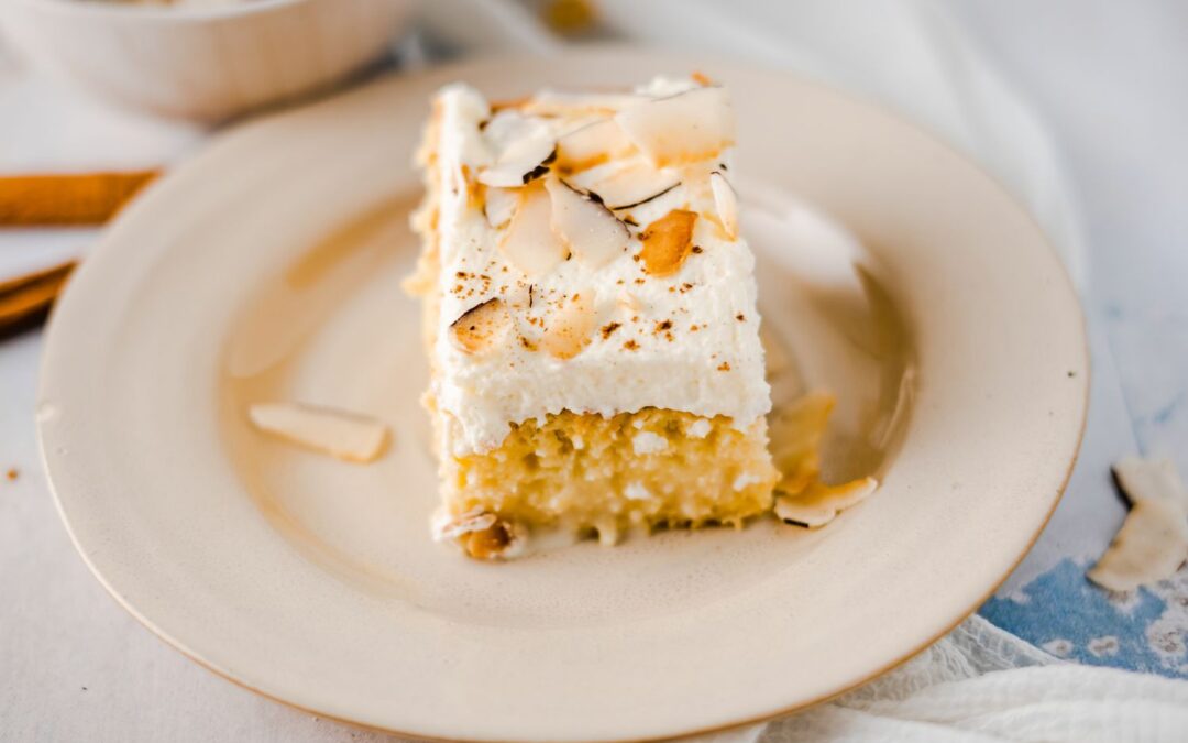Kokos Tres Leches Kuchen – extrem saftig & sommerlich