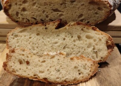 Rosmarin-Parmesan Brot | No-Knead & Cold Bake Rezept